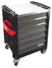 Servante 30n - 6 tiroirs - grise - plateau acier galvanise SAM OUTILLAGE - SERVI630NG