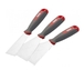 Jeu de trois spatules de peintre 30 mm - 50 mm - 70 mm SAM OUTILLAGE - SPJ3