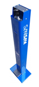 SANISAM-FLOOR BORNE INDIVIDUELLE DE DÉSINFECTION DES MAINS SANS CONTACT SAM OUTILLAGE - COULEUR NOIRE - STHG4B