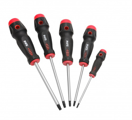 Jeu de 5 tournevis torx SAM OUTILLAGE - TAJ3