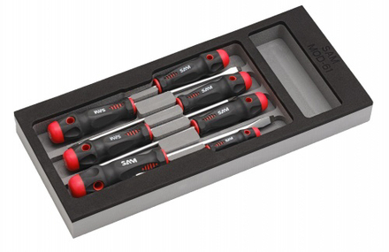 Module mousse 1/3 de 7 tournevis fente et phillips SAM OUTILLAGE - TAPJ7MM