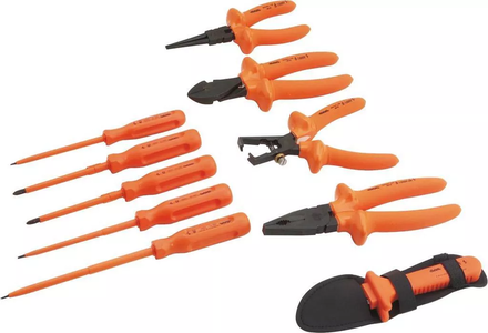 COMPO. 11 OUTILS ISOLES DANS SACOCHE TOILE SAM OUTILLAGE - Z11PTE