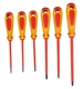 JEU DE 6 TOURNEVIS BIMATIERE GAMME VDE SAM OUTILLAGE - ZTBJ6