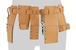 ETUI SASSI PORTE OUTILS 5 ETUIS ET 2 MOUSQUETONS -33