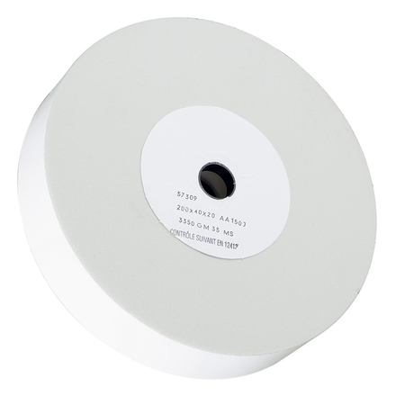 MEULE AA 150 J CORINDON BLANC D.200 X 40 X 20 SIDAMO - 10505033