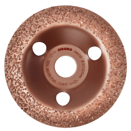 PLATEAU A PONCER CARBOCUP D.115 GR24 CONVEXE SIDAMO - 10805022