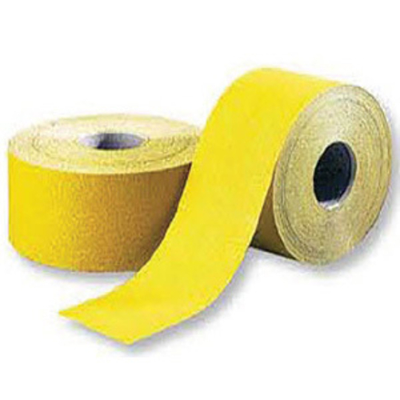 ROULEAU ABRASIF EN VRAC 120MMX25M GR120 CORINDON JAUNE SIDAMO - 10905047