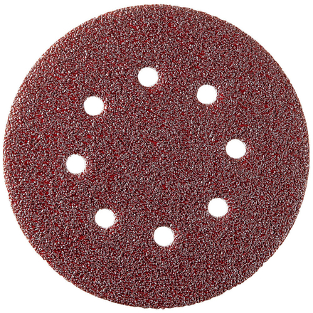 LOT 10 DISQUES AUTO AGRIP PERF 8 TROUS COR BRUN D.125 GR.120 SIDAMO - 10940026