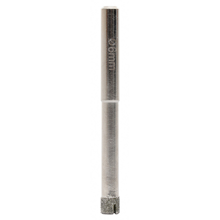 TREPAN DIAMANT A EAU L. 35MM D.6 - TIGE 6 MM RONDE SIDAMO - 11101400