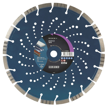 DISQUE DIAMANT PRO TT D. 300 x 20 x h 12 SIDAMO - 11130062