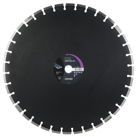DISQUE DIAMANT ULTRA ASPHALTE D. 600 x 35 x h 10 SIDAMO - 11130085