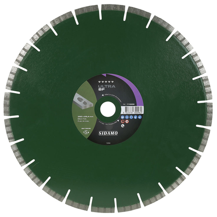 DISQUE DIAMANT ULTRA BF D. 350 x 25,4 x h 10 SIDAMO - 11130096