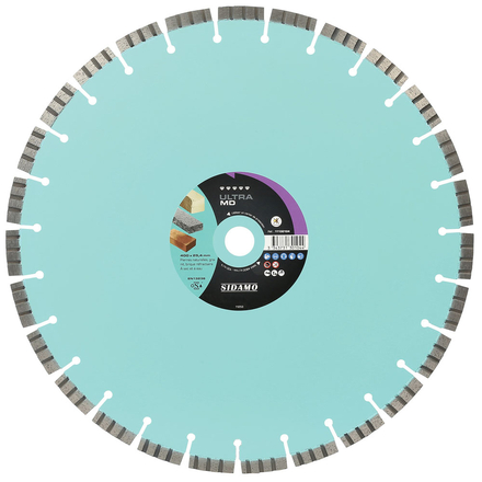 DISQUE DIAMANT ULTRA MD D. 400 x 25,4 x h 12 SIDAMO - 11130104