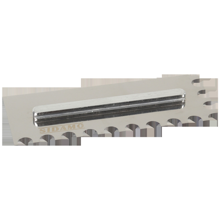 LAME DE RECHANGE PLATOIR 280 X 115 DENTURE DEMI-LUNE R10 MM SIDAMO - 11255131