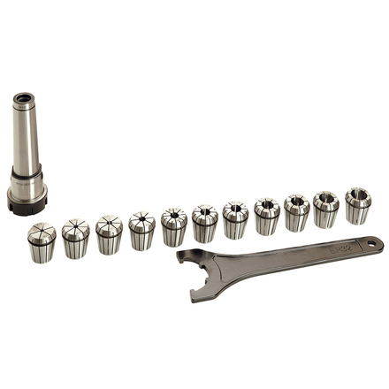 EQUIPEMENT DE FRAISAGE CM4 + 11 PINCES 4 A 20 MM - SIDAMO - 20598010