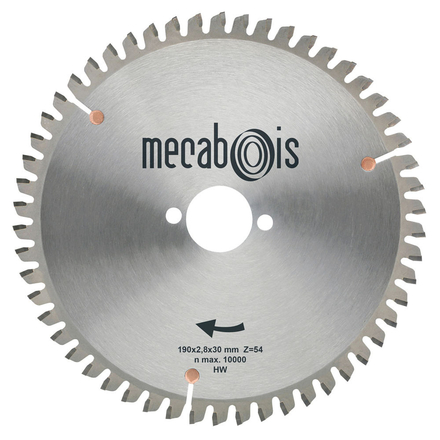 LAME CARBURE UNIVERSELLE 190X2.8X30 - 54 DENTS SIDAMO - 280140