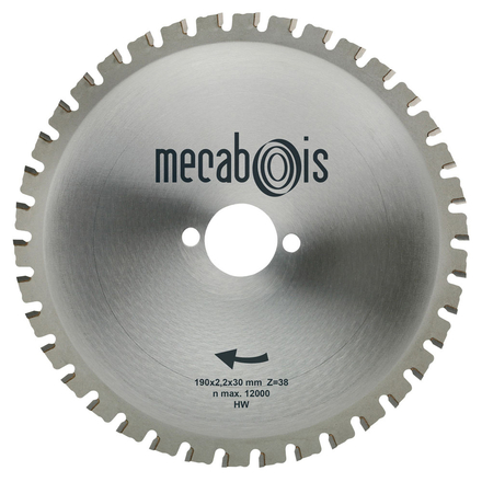 LAME CARBURE MAXIMETAUX 230X2.2X30 - 44 DENTS SIDAMO - 280272