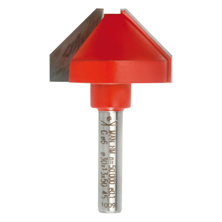 FRAISE D'AFFLEUREUSE CHANFREIN Q6XD30XL50XR45° SIDAMO - 631173