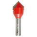 FRAISE A RAINURER EN V Q8XD17XL50XR45° SIDAMO - 650105