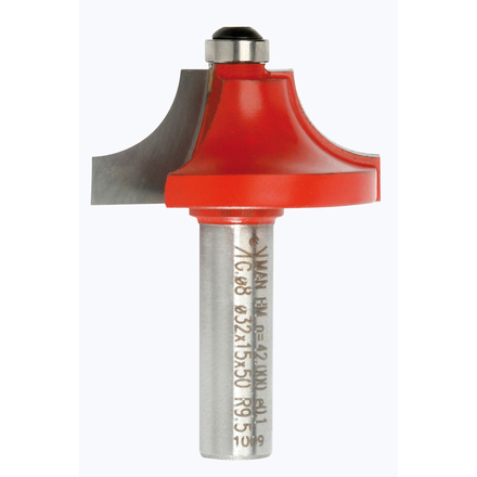 FRAISE 1/4 DE ROND Q6XD25XL50 - GUIDE A BILLES 7 SIDAMO - 690103