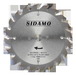 LAME CARBURE SILERGIE I 125X2.2X12.75 - 20 DENTS SIDAMO - 901010