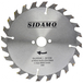 LAME CARBURE SILERGIE I 160X2.4X20 - 24 DENTS SIDAMO - 901038