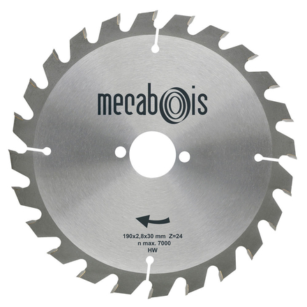 LAME CARBURE SILERGIE I 216X2.6X30-20-16 x 24 DENTS NEG SIDAMO - 901063