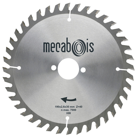 LAME CARBURE SILERGIE II 260X2.8X30 - 48 DENTS NEG SIDAMO - 902078