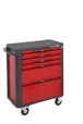 SERVANTE D'ATELIER SORI ROUGE 5 TIROIRS - 12500