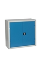 ARMOIRE BASSE 2 PORTES SORI 1000X1000X450 MULTI USAGES D' ATELIER ARMAPRO + 2 TABLETTES -754412