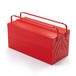 BOITE À OUTILS 5 COMPARTIMENTS 16L ROUGE - SORI - DIM 430 x 200 x 200MM - 782200