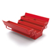 BOÎTE À OUTILS 5 COMPARTIMENTS 19L ROUGE - SORI - DIM 530 x 200 x 200MM- 782408