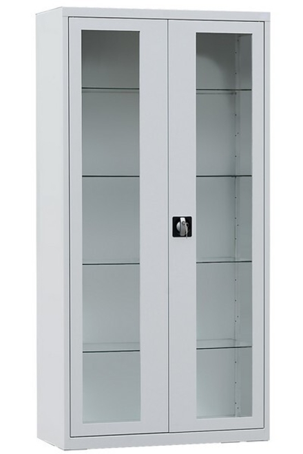 ARMOIRE MÉDICALE À VITRES EN VERRE TREMPÉ SORI 900X420X1800 ARMAPRO -AMV18