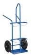 Chariot pour 2 bouteilles B50 roue diamètre 400 - avec anneau de levage SORI - CAB50C
