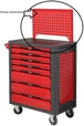 Panneau vertical perforé pour Servante d'atelier SORI PROServ'Plus 12000 -PPV12000