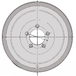 Jante basse creuse 5.50j13 5p30 66.6x112 rem rte140 km/h div - R000021
