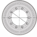 Jante basse creuse 28.00x30.5 10/0 281x335 25 - 40 km/h div - R000592
