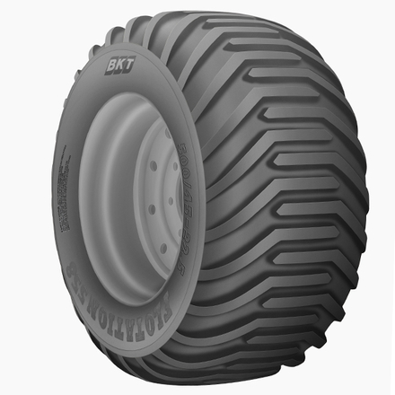 ROUE COMPLETE 500/45 X 22.5/16 TL 10/0 25&40 km/h FL558 BKT