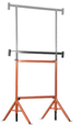 TRÉTEAU DE MAÇON PIED TOURNANT SIRL DIAMÈTRE 40 MM - EXTENSIBLE DE 1,20M A 2,10M - J.03030.0350