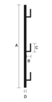 PINCE DALLE À PLANCHES PLATINE ORIENTABLE SIRL - S.05000.0159