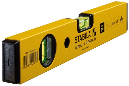 Niveau à bulle STABILA Type 70, 30 cm - 02281