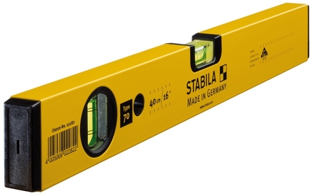 Niveau à bulle STABILA Type 70, 40 cm - 02282