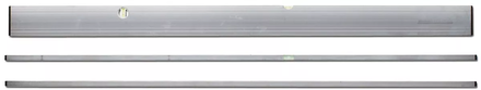 Règle à niveler STABILA Type AL-2L, 100 cm : avec 1 fiole horizontale et 1 fiole verticale - 07821