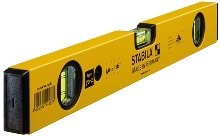 Niveau à bulle STABILA Type 70-2, 40 cm - 14187