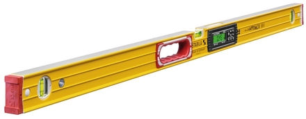 Niveau à bulle électronique STABILA TECH 196 electronic IP 65, 122 cm, avec 2 affichages numériques et housse de transport - 17673