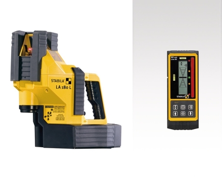 Laser multiligne STABILA LA 180 L, set de 6 pièces - 18044