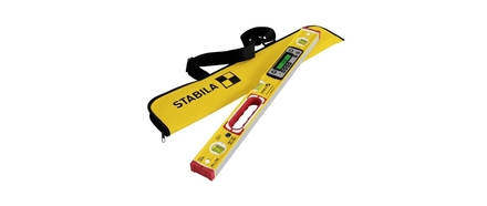 Niveau à bulle numérique STABILA TECH 196 DL - 81cm avec sacoche - 19828