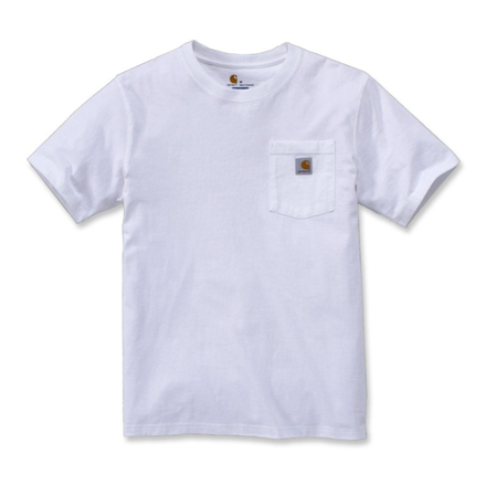 T-shirt Workw Pocket Manches Courtes Blanc 100 - CARHARTT - 103296