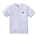 T-shirt Workw Pocket Manches Courtes Blanc 100 - CARHARTT - 103296
