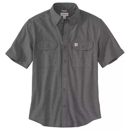 CHEMISE AMPLE EN CHAMBRAY À MANCHES COURTES Gris - BKC - CARHARTT - 104369